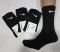 Шкарпетки "NiceSocks" B-725-N Чорні стрейч/ cotton чоловічі, р. 40-45 -(Чорні -cotton-Теніс +значок) -уп. 10 шт