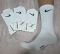 Шкарпетки "NiceSocks" B-725-N Білі стрейч/ cotton чоловічі, р. 40-45 -(Білі -cotton-Теніс +значок) -уп. 10 шт