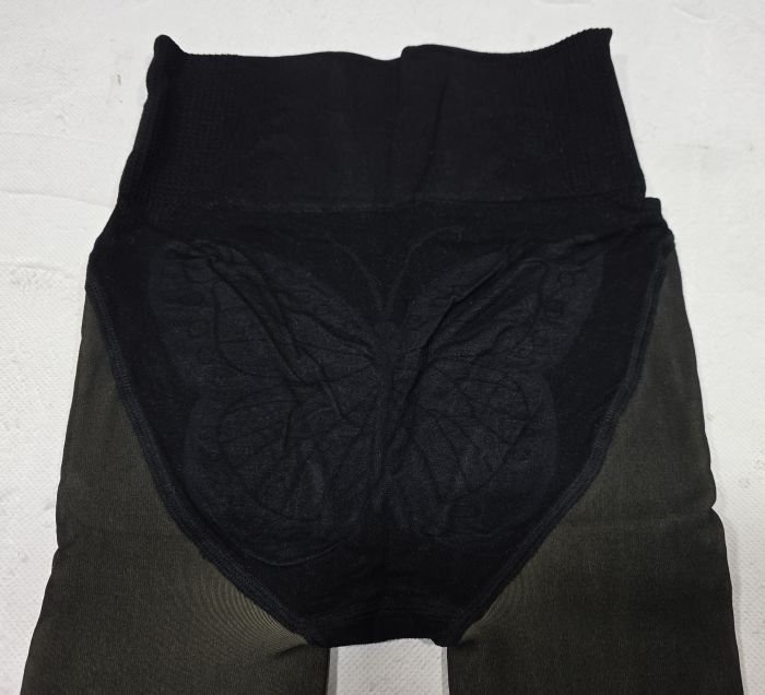 Колготки "Корона" KW-2006-1 /54-60 на хутрі до стопи +з імітацією тонких та з ефектом голих ніжок, зверху підтримуючі трусики з ефектом push-up, на р. 50-54 -уп. 1 шт