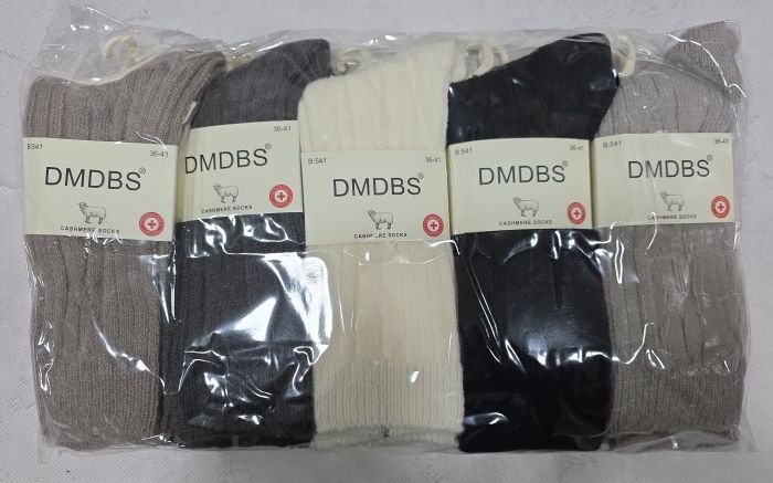 Шкарпетки "DMDBS" В-541 кашемір жіночі, р. 36-41 -асорті -(Мікс із рельєфним широким рубчиком та візерунком) -уп. 10 шт