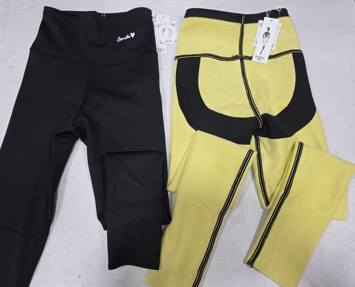 Лосини "ALIA" К-983 гладкі на збитому хутрі з коригуючою мембраною та тейпами +з широким поясом утяжкою та з підтяжкою живота та сідниць, р. M-(40-42), L-(42-44), XL-(44-46), 2XL-(46-48), 3XL-(48-50) -(чорні) -уп. 1 шт