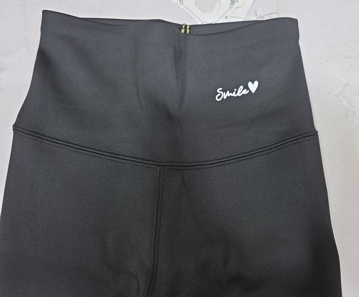 Лосини "ALIA" К-983 гладкі на збитому хутрі з коригуючою мембраною та тейпами +з широким поясом утяжкою та з підтяжкою живота та сідниць, р. M-(40-42), L-(42-44), XL-(44-46), 2XL-(46-48), 3XL-(48-50) -(чорні) -уп. 1 шт