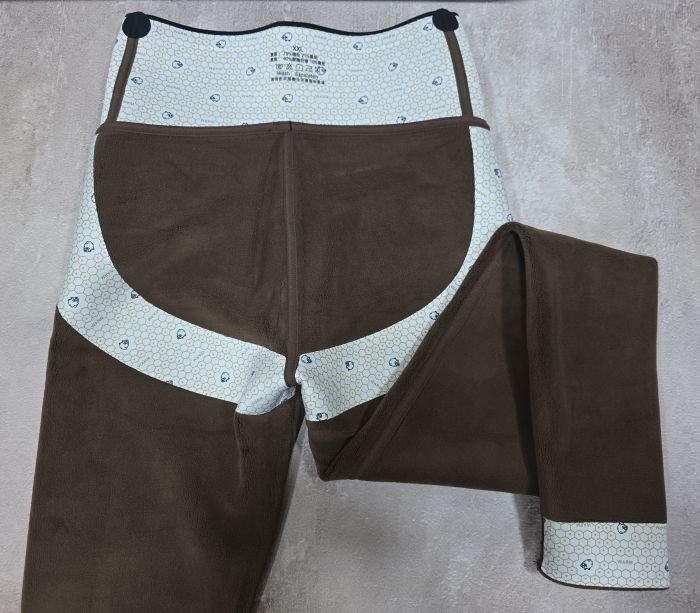 Лосини "Шугуан" F-911 гладкі на збитому хутрі з коригуючою мембраною та тейпами +з широким поясом утяжкою +з підтяжкою живота та сідниць, р. L-(40-46), 2XL-(44-50), 2XL/3XL-(48-52)