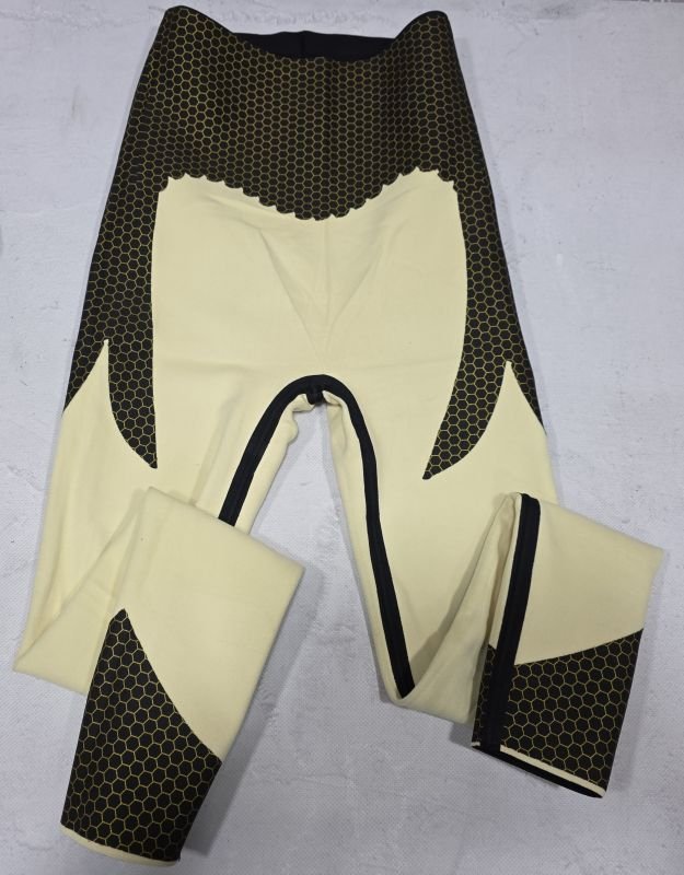 Лосини "Clover" В-9976 еластичні на збитому флісі з коригуючою мембраною та тейпами +з підтяжкою живота та сідниць, р. L-(46-48), XL-(48-50) -чорні