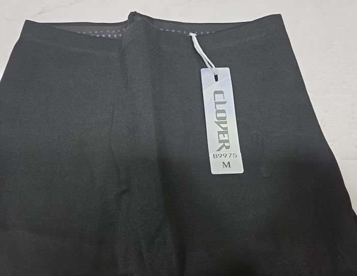 Лосини "Clover" В-9975-О еластичні на збитому флісі з коригуючою мембраною та тейпами +з підтяжкою живота та сідниць, р. XL-(48-50) -чорні