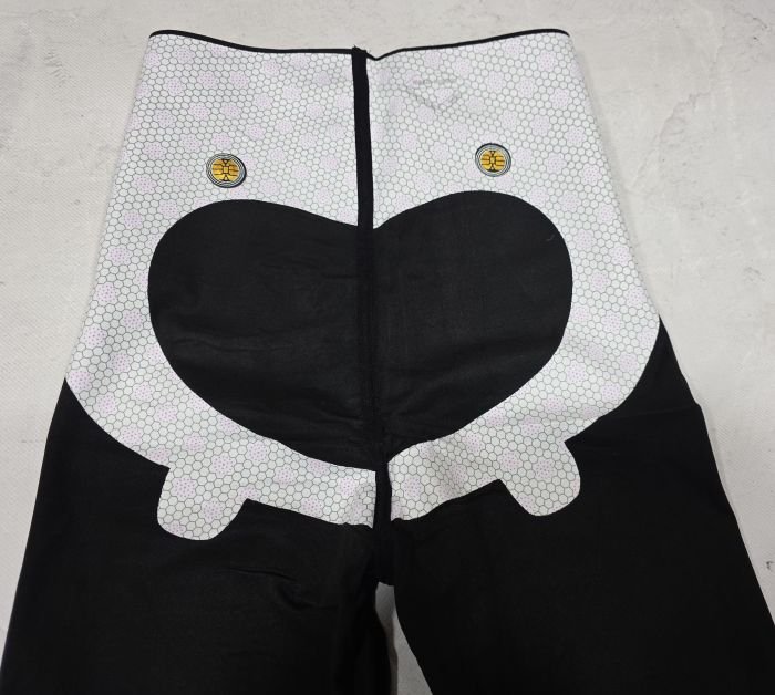 Лосини "Ластівка" А-730-1 демі гладкі з коригуючою мембраною та з тейпами +з чіпами, з широким поясом утяжкою +з підтяжкою живота та сідниць, р. М-(42-46) -(чорні)