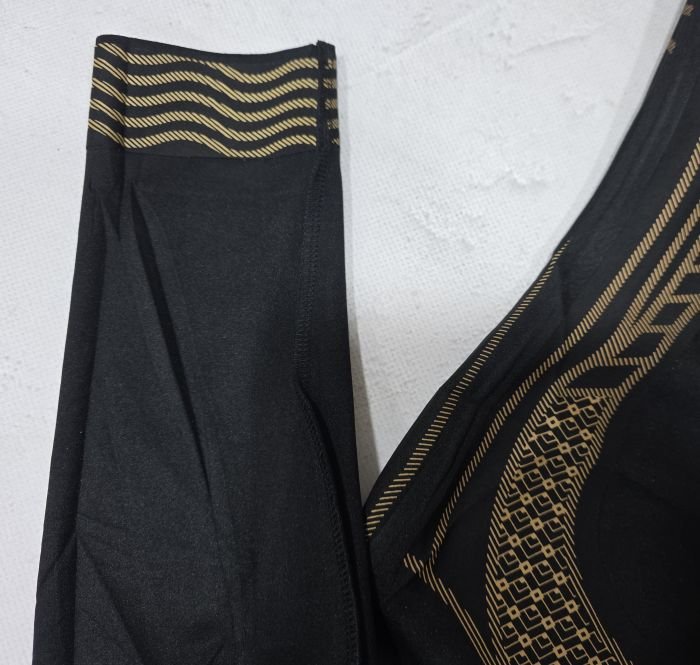 Лосини "Clover" 9975-1 демі гладкі корсетного типу з посиленою коригуючою мембраною та з тейпами +з широким поясом утяжкою +з підтяжкою живота та сідниць, р. М-(44-46), L-(46-48), XL-(48-50) -(чорні)