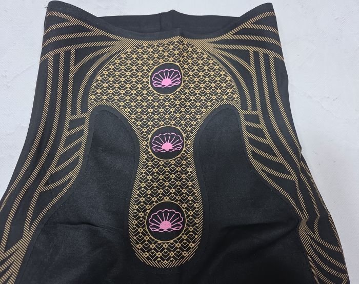 Лосини "Clover" 9975-1 демі гладкі корсетного типу з посиленою коригуючою мембраною та з тейпами +з широким поясом утяжкою +з підтяжкою живота та сідниць, р. М-(44-46), L-(46-48), XL-(48-50) -(чорні)