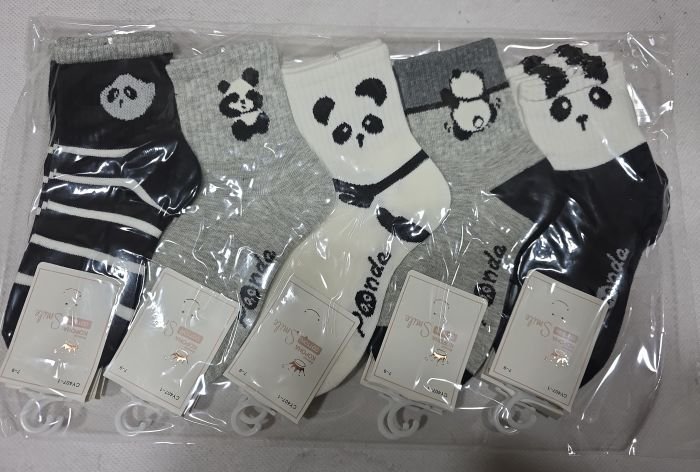 Шкарпетки "Корона" CY-407-1 стрейч дитячі р. 4-6, 7-9 років -асорті -(Універсальні /на високій гумці в рубчик мікс панд) -уп. 10 шт