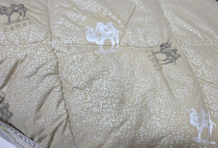 Ковдра 0113 "Constansy верблюд" 2 м -холлофайбер +верблюжа вовна р. +/- 175*215 -(без вибору забарвлення!!!)