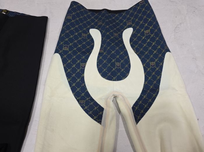 Лосини "Золото" А-9027-1-Р у дрібний рубчик на збитому плюшевому флісі з коригуючою мембраною та тейпами +з широким поясом утяжкою +з підтяжкою живота та сідниць, р. XXS/XS-(42-46), S/M-(44-48), L/XL-(46-50), 2XL3XL-(48-52) -(чорні)