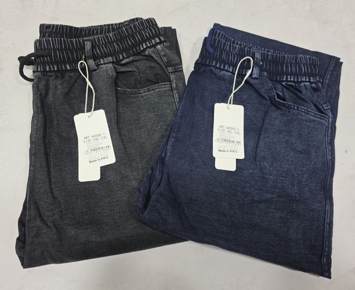 Джинси "ЛАСТОЧКА" 4088-1 джинси стрейч +спереду та ззаду кишені, пояс на резинці, р. 4XL/5XL-(52-54), 5XL/6XL-(54-56), 6XL/7XL-(56-58), 7XL/8XL-(58-60)