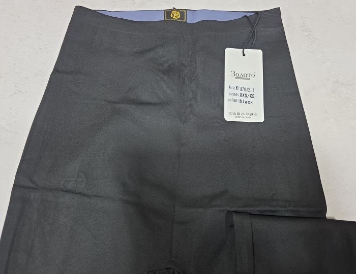 Лосини "Золото" А-7012-1 демі гладкі з коригуючою мембраною та тейпами +з широким поясом утяжкою +з підтяжкою живота та сідниць з пуш-ап ефектом (Push-up) р. XXS/XS-(42-46), S/M-(44-48), L/XL-(46-50), 2XL3XL-(48-52) -(чорні)