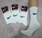 Шкарпетки "Спорт значок" ЗУ-48-400 стрейч універсальні, р. 36-41 -(Білі +з імітацією гумки /високі універс.) -уп. 12 шт
