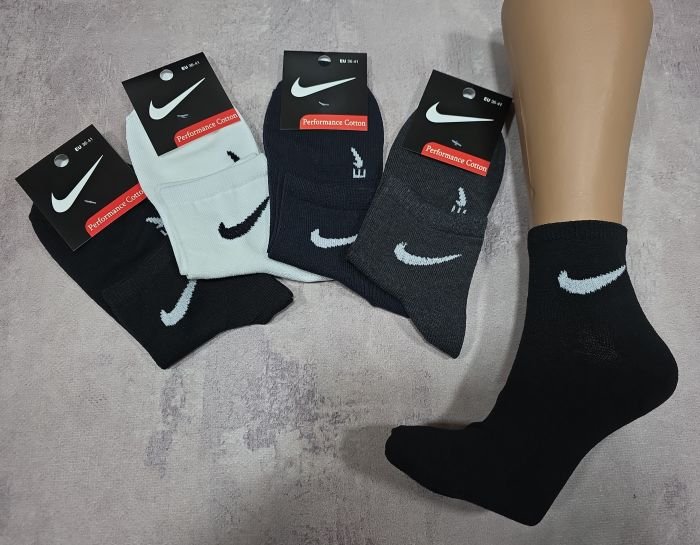 Шкарпетки "Спорт значок" ЗУ-24-220 стрейч універсальні, р. 36-41 -(Асорті /середні універс.) -уп. 12 шт