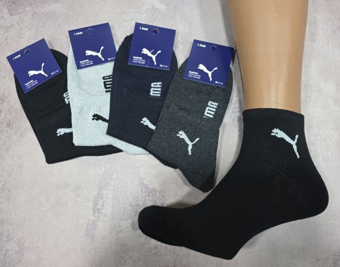 Шкарпетки "Спорт значок" ЗС-102-21 стрейч чоловічі, р. 41-45 -(асорті -середні) -уп. 12 шт