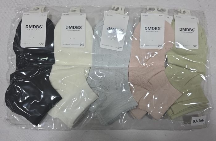 Шкарпетки "DMDBS" BJ-560 сітка /cotton жіночі, р. 36-41 -асорті -(сіточка /укорочені однотонні +з мікс візерунком із сіточки +з широкою гумкою в дрібний рубчик) -уп. 10 шт