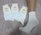 Шкарпетки Житомир "Limerence" 403-10 стрейч жіночі, р. 36-40 -(Білі +з укороченою гумкою в дрібний рубчик -стрейч) -уп. 12 шт