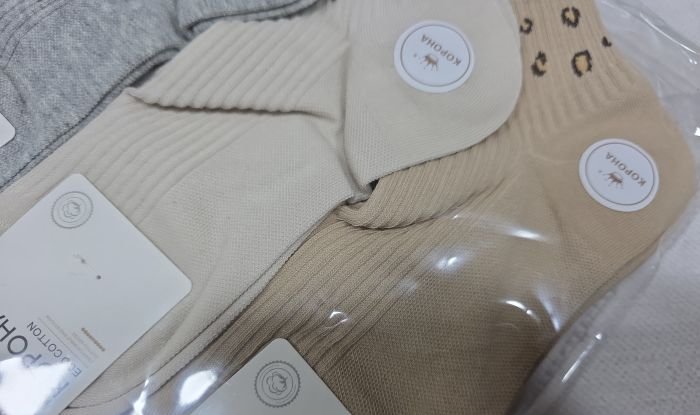 Шкарпетки "Корона" ВY-840-12 стрейч/cotton жіночі, р. 37-41 -(Укорочені /однотонні у рельєфній рубчик +по всій резинці леопардовий декор) -уп. 10 шт