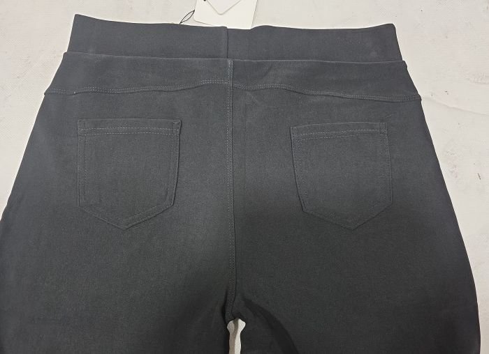 Лосини брючні "Ластівка" 2118-1 з кишенями спереду та ззаду, р. 2XL-(46-48), 3XL-(48-50), 4XL-(50-52) -(Чорні)