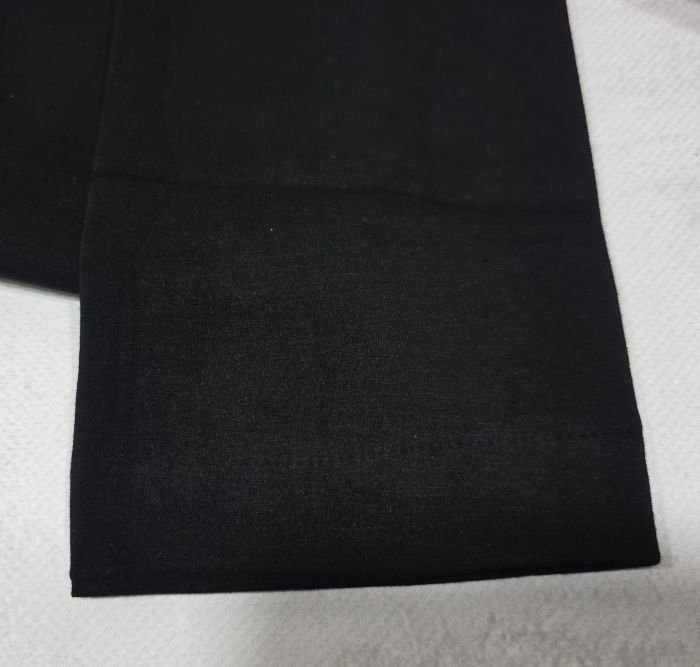 Лосини "Корона" KW-2033-1 /4XL-7XL гладкі з еластичного бавовняного трикотажу, з підтягуючим ефектом +на додатковій плоскій резинці написи, р. 48-52 -(чорні)