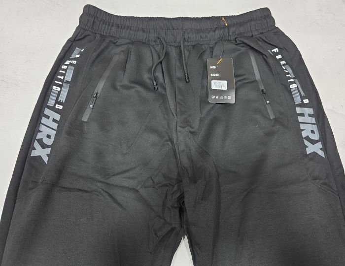 Спортивні штани "Black Cyclone" WK-7510 чоловічі трикотажні (на манжеті), р. M, L, XL, 2XL, 3XL -ростовка 5 шт
