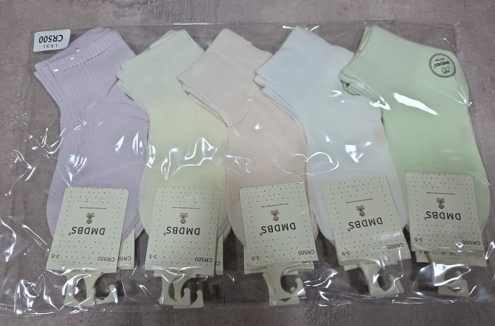 Шкарпетки "DMDBS" CR-500 сітка дитячі р. 3-5, 5-7, 7-9 років -(сіточка /дівчинка -однотонні +середня гумкою в рубчик) -уп. 10 шт