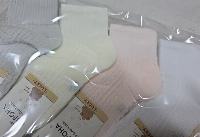 Шкарпетки "Корона" CY-4024 cotton дитячі р. 4-6, 7-9, 10-12 років -(Дівчинка -однотонні /кольорові +з рельєфним візерунком із сіточки +середня гумкою в рубчик) -уп. 10 шт