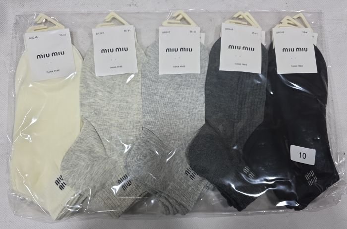 Шкарпетки "DMDBS /min min" BR-248 стрейч /cotton жіночі, р. 36-41 -асорті -(Укорочені -однотонні в рубчик +на резинці в дрібний рубчик написи min min) -уп. 10 шт