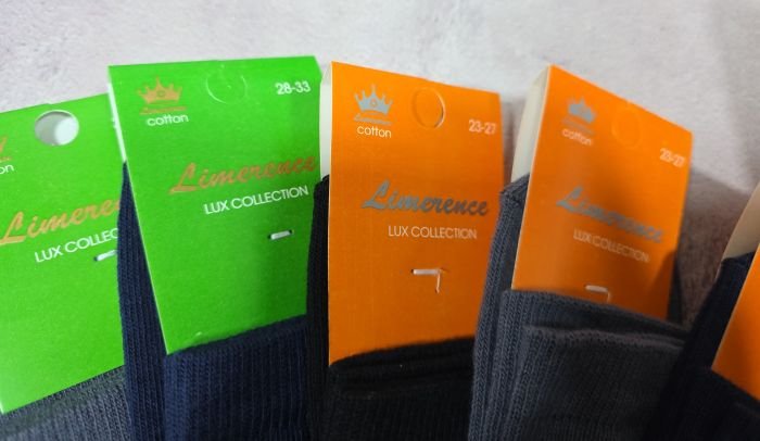 Шкарпетки Житомир "Limerence LUX collection" 127-02 підліткові cotton-стрейч -(узбецька бавовна), на розмір взуття: 23-27, 28-33 -асорті -(Темний мікс -однотонні /LUX -підліток) -уп. 12 шт