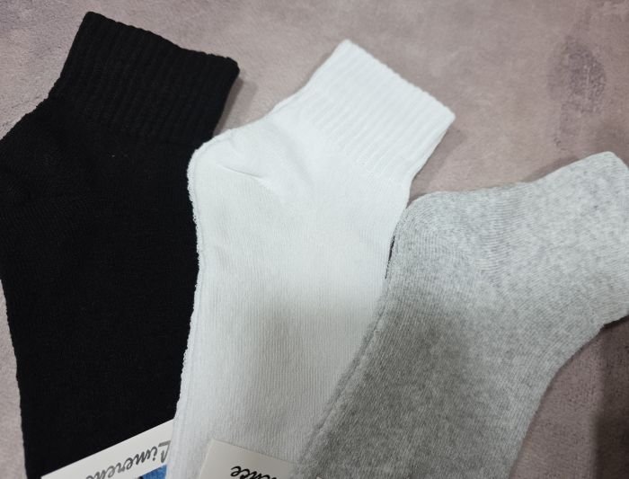 Шкарпетки Житомир "LIMERENCE" 3850-17 махрові жіночі, р. 36-40 -асорті -(Махра -середня широка резинка +три кольори -сірий/ білий/ чорний) -уп. 12 шт