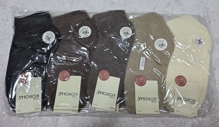 Шкарпетки "КОРОНА" ВY-2629-5 норка жіночі, р. 37-42 асорті -(Укорочені/ однотонні) -уп. 10 шт