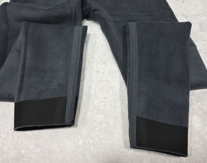 Лосини "Золото" А-9036-3 утеплені гладкі на збитому плюшевому термо хутрі, з коригуючою мембраною та тейпами +з широким поясом утяжкою +з підтяжкою живота та сідниць, р. XXS/XS-(42-46), S/M-(44-48), L/XL-(46-50), 2XL3XL-(48-52) -(чорні) -уп. 1 шт