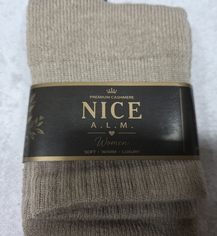 Шкарпетки "NICE A.M.L." CAS-5714 кашемірові на махрі жіночі, р. 36-40 -асорті -(Кашемір /однотонні +широка гумка в рельєфний рубчик -жін.) -уп. 10 шт