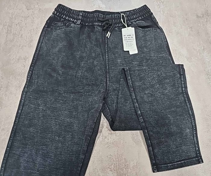 Джинси "ЛАСТОЧКА" 4088-1 джинси стрейч +спереду та ззаду кишені, пояс на резинці, р. 4XL/5XL-(52-54), 5XL/6XL-(54-56), 6XL/7XL-(56-58), 7XL/8XL-(58-60)