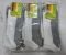 Шкарпетки Житомир "Крокус" 010-10 стрейч чоловічі, р. 42-45 -(Сірий низ + білий верх /короткі -чоловічі)