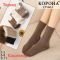 Шкарпетки "КОРОНА" CY-560-1 кашемір дитячі, р. 3-5 років -асорті -(Дівчинка -однотонні +рельєфні косички) -уп. 10 шт