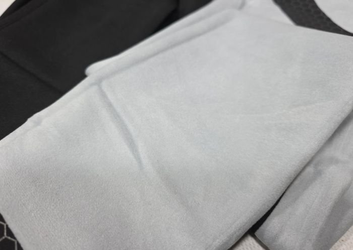 Лосини "Aolong" АL-3040 гладкі на плюшевому флісі з коригуючою мембраною та тейпами +з широким поясом утяжкою +з підтяжкою живота та сідниць, р. L-(44-48), XL-(46-50), 2XL-(48-52) -(чорні)