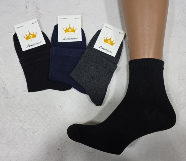 Шкарпетки Житомир "Limerence" 159-4 стрейч чоловічі, р. 41-45 -(асорті -класика /середні -стрейч) -уп. 12 шт