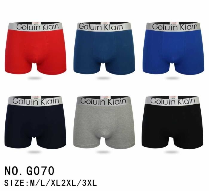 Боксери "GALVIN KLAIN" g070 бавовна р. 2xl, 3xl, 4xl - уп. 12 шт-мікс