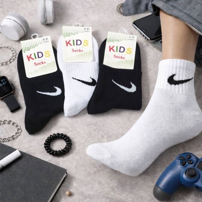 Шкарпетки "Kids sport" N-914-А стрейч-cotton дитячі, р. 8-11 років -(Асорті /укорочені -дитячі) -уп. 10 шт