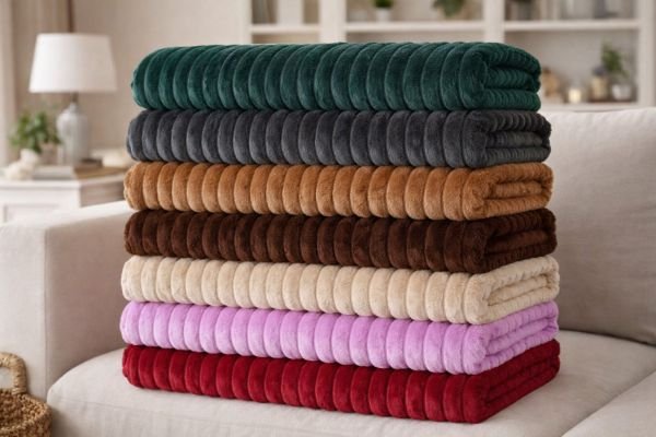 Плед /покривало "Шарпей /смужки" SHD-099-С Євро микрофибра -травка (ширина смужки 2.5 см) р. Євро +/- 200*230 -(Без вибору забарвлення!!! Забарвлення періодично можуть змінюватися і не збігатися з фото) 