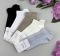 Шкарпетки "NiceSocks" 112 стрейч-cotton жіночі, р. 36-40 -асорті -(Короткі /однотонні +спереду з рельєфним рубчиком +ззаду з виступом /язичком) -уп. 10 шт