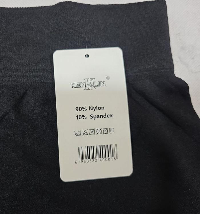 Бриджі "Kenalin" 0720-В батал безшовні, р. 3ХL/7XL-(52-56) -(Чорні)