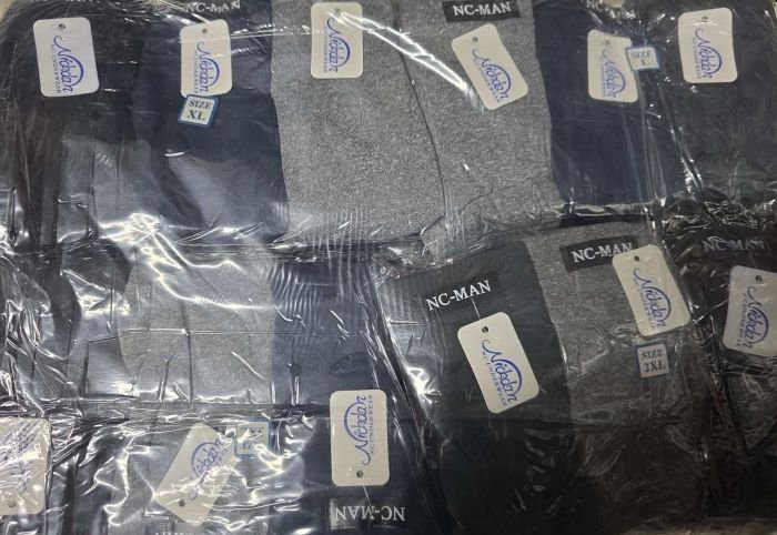 Плавки "NICKDAR" 7442 cotton /bamboo р. L, Хl, 2xl, 3xl -мікс забарвлень -ростовка 12 шт