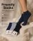 Шкарпетки Україна "Friendli Socks" 020-13 стрейч жіночі р. 23-25 -(Короткі / асорті +з гумкою фіксатором посередині -жін.) -уп. 12 шт