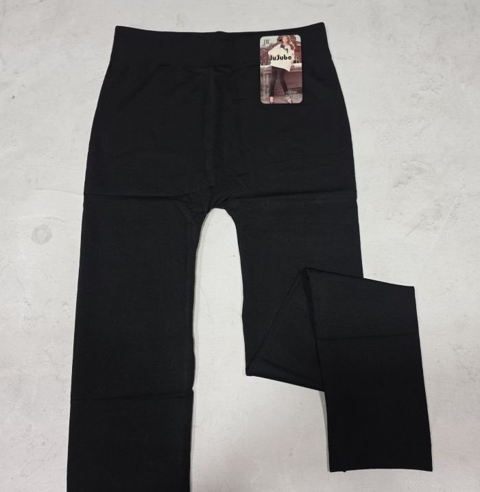Лосини "JUJUBE" 859-J безшовні мікрофібра, р. L-2XL -(46-50) -(чорні)