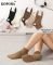 Шкарпетки "Корона" ВY-2813-1 стрейч/cotton жіночі, р. 37-42 -асорті -(Укорочені /однотонні -кавовий мікс + середня гумка в рубчик) -уп. 10 шт